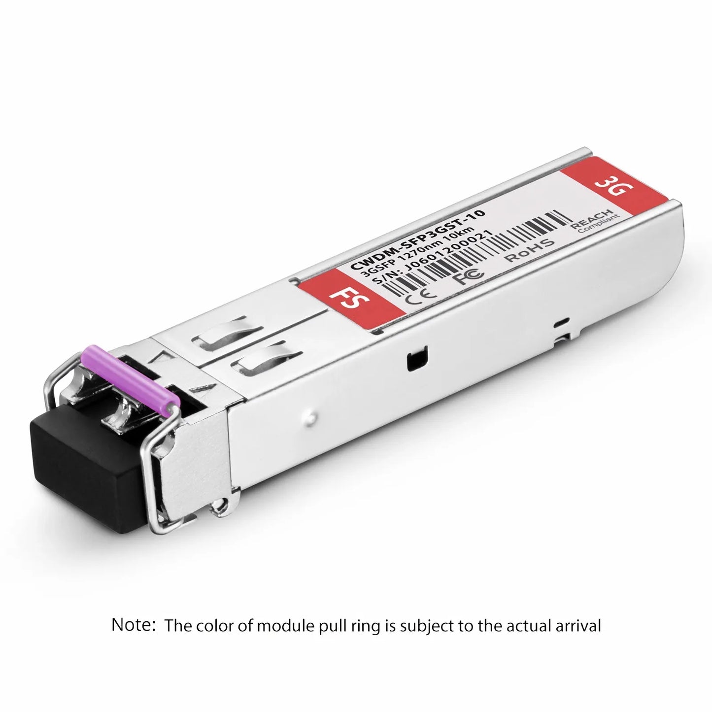 3Gb/s MSA CWDM SFP 10km DOM Duplex LC SMF Single Transmitter Video Pathological Patterns Optical Transceiver Module for SD/HD/3G-SDI