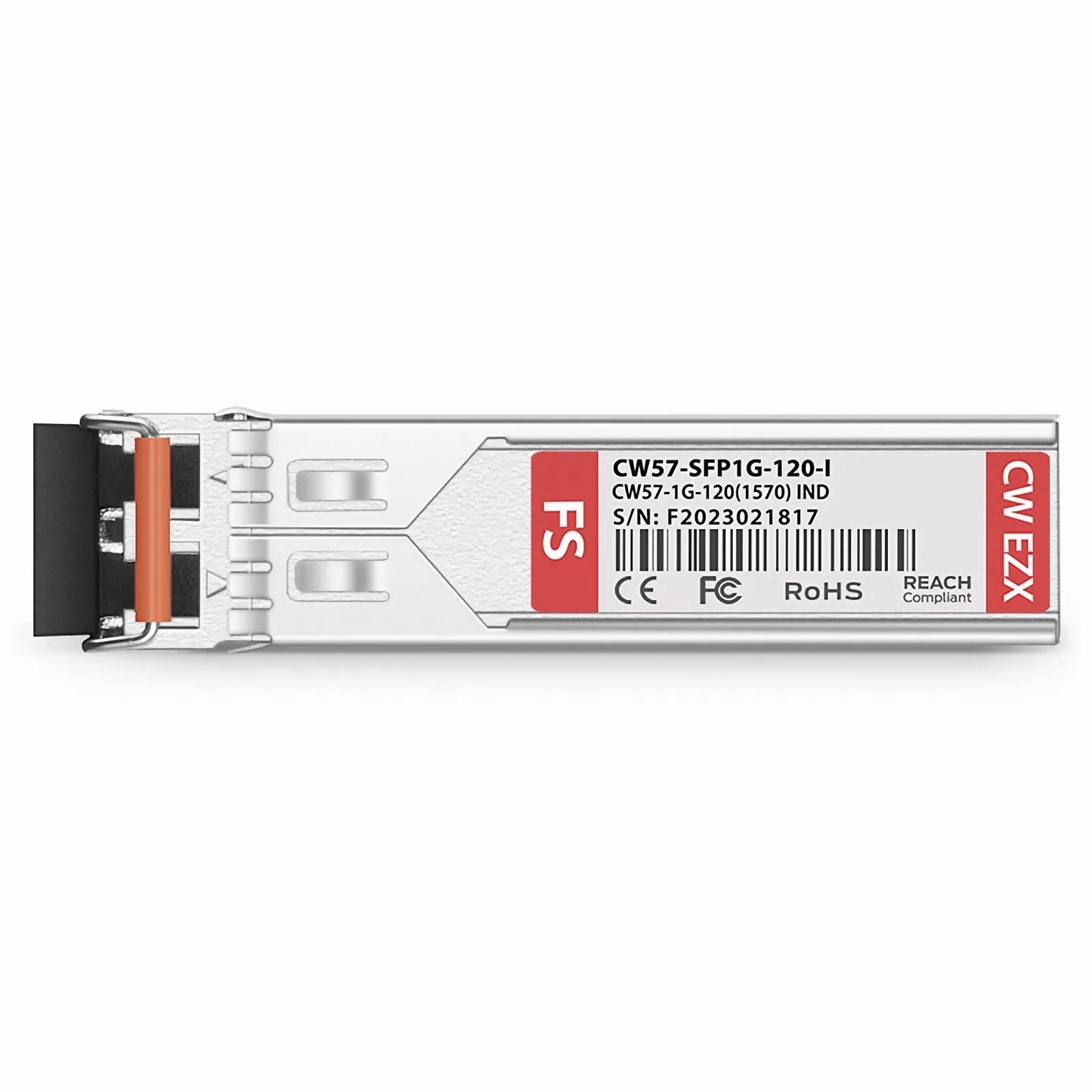 Cisco Compatible SFP 1000BASE-CWDM 1570nm 120km DOM Duplex LC/UPC SMF Optical Transceiver Module for Transmission (Industrial)