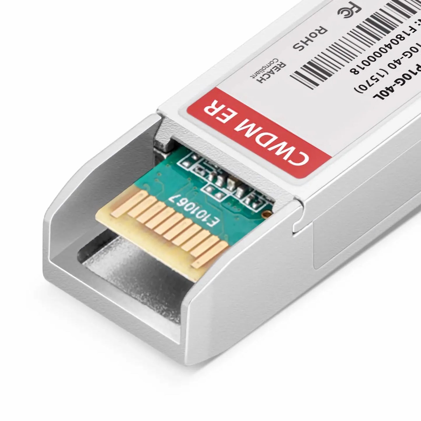 Cisco CWDM-SFP10G-1570 Compatible SFP+ 10G CWDM 1570nm 40km DOM Duplex LC/UPC SMF Optical Transceiver Module for Transmission