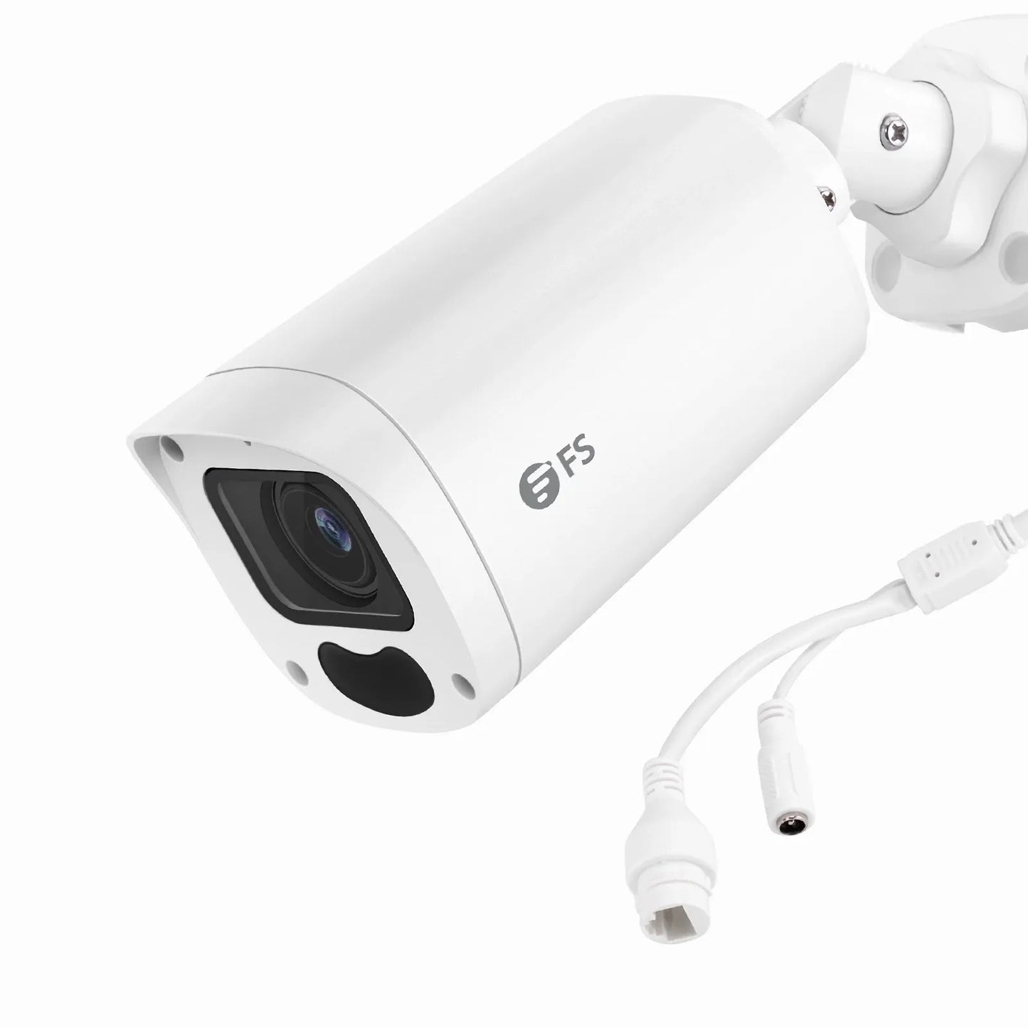 IPC104-2M-B, Full HD 2MP Bullet Network Camera with Build-in Mic, 164ft Night Vision, IP67 Weatherproof PoE Network Camera with Varifocal 2.8-12mm Lens