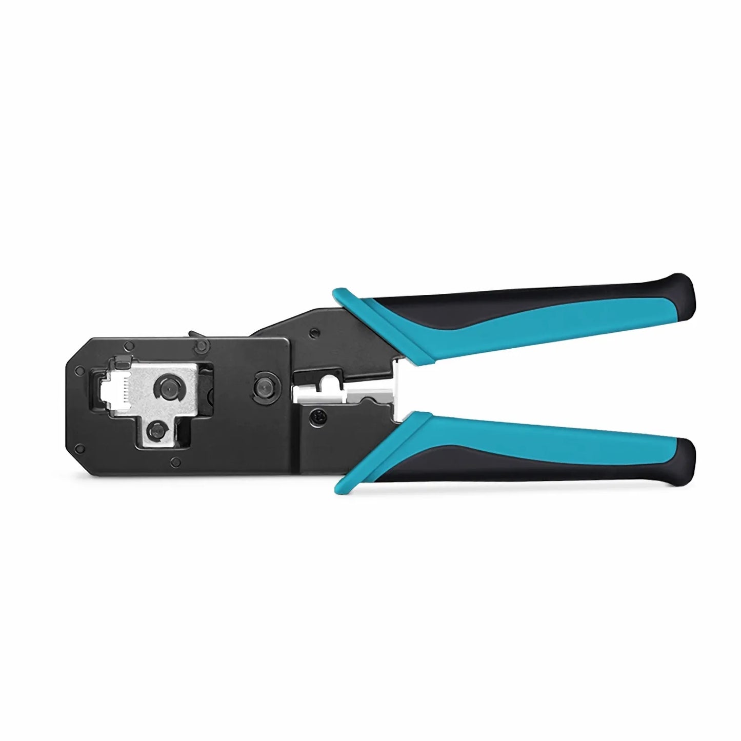 Pro'sKit® All-in-one Modular Tool, Wire Stripper Cutter Crimper for 6P/8P Modular Plugs with Safety Baffle