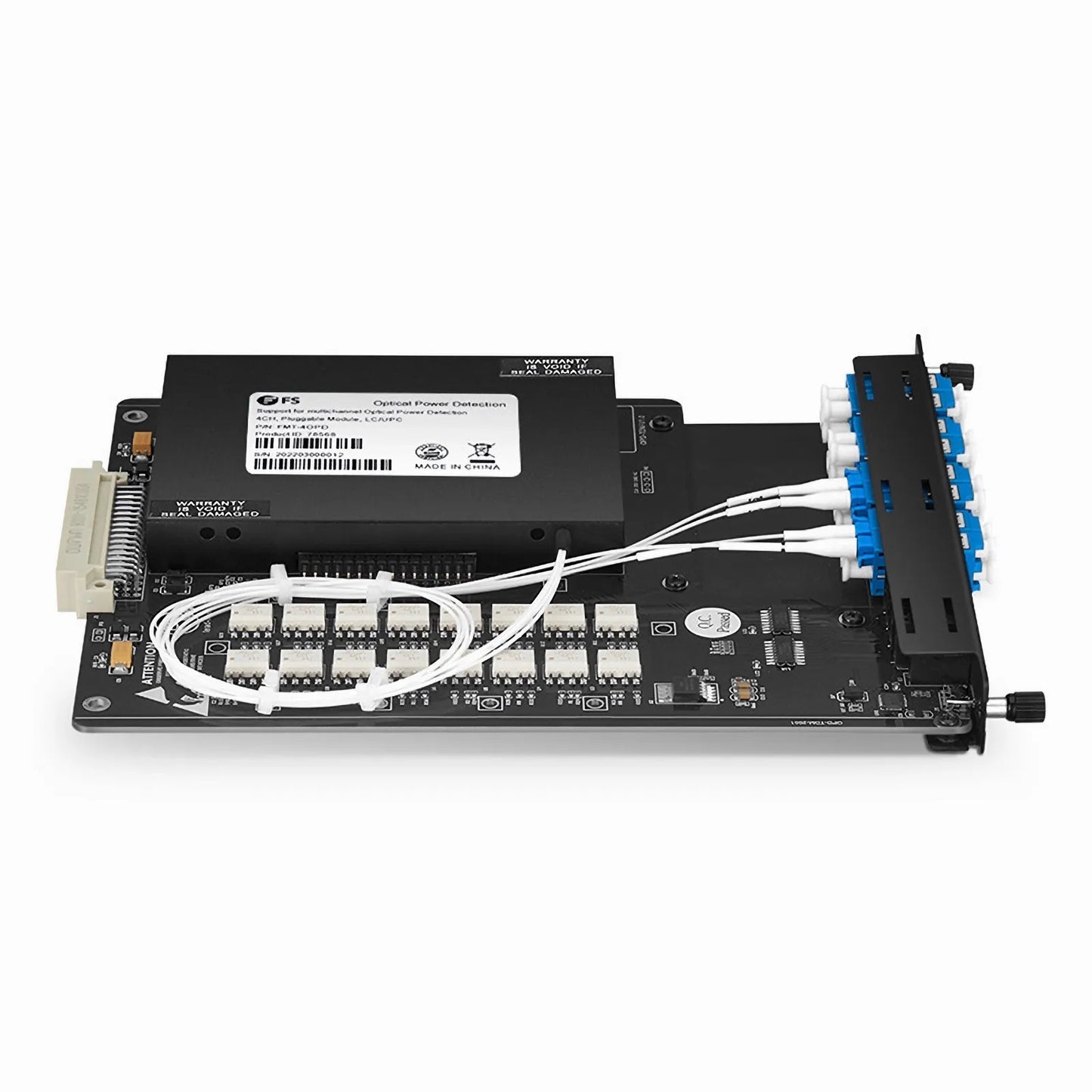 FMT-4OPD, 4 Channels 1550nm Optical Power Detection OPD (AIU) for FMT Managed Chassis