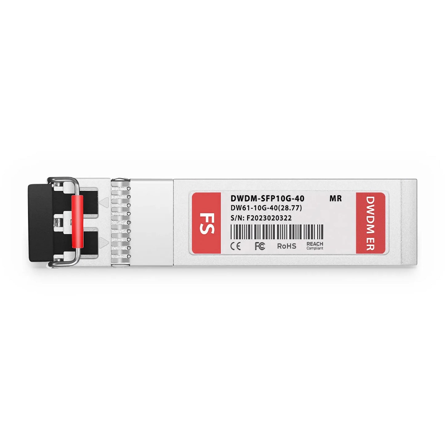 MRV C61 SFP-10GDWER-61 Compatible SFP+ 10G DWDM 1528.77nm 100GHz 40km DOM Duplex LC/UPC SMF Optical Transceiver Module for Transmission