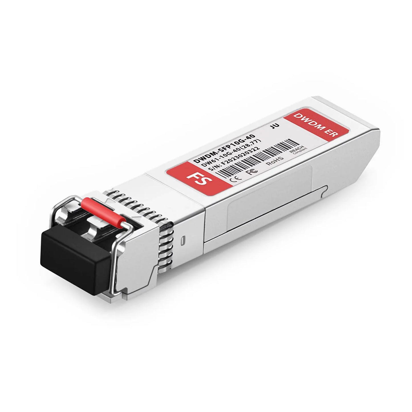 Juniper Networks C61 SFPP-10G-DW61 Compatible SFP+ 10G DWDM 1528.77nm 100GHz 40km DOM Duplex LC/UPC SMF Optical Transceiver Module for Transmission