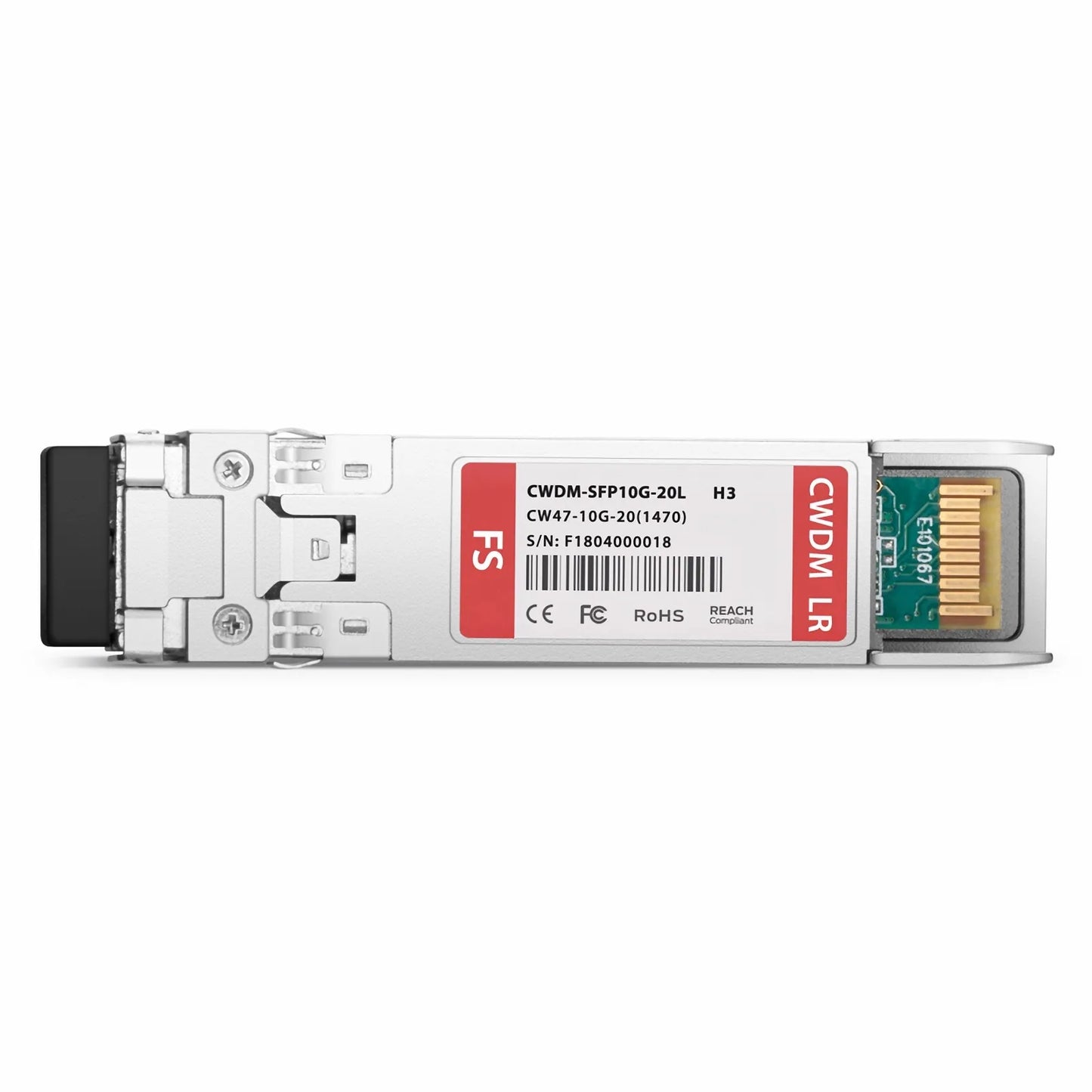H3C CWDM-SFP10G-1470-20 Compatible SFP+ 10G CWDM 1470nm 20km DOM Duplex LC/UPC SMF Optical Transceiver Module for Transmission
