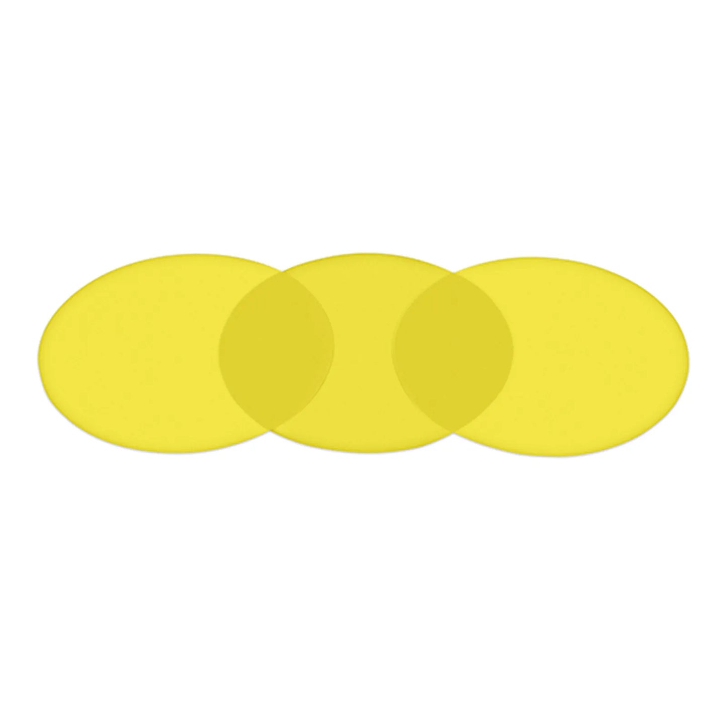 30μm 1 Piece Yellow Polishing Film with 127mm Diameter