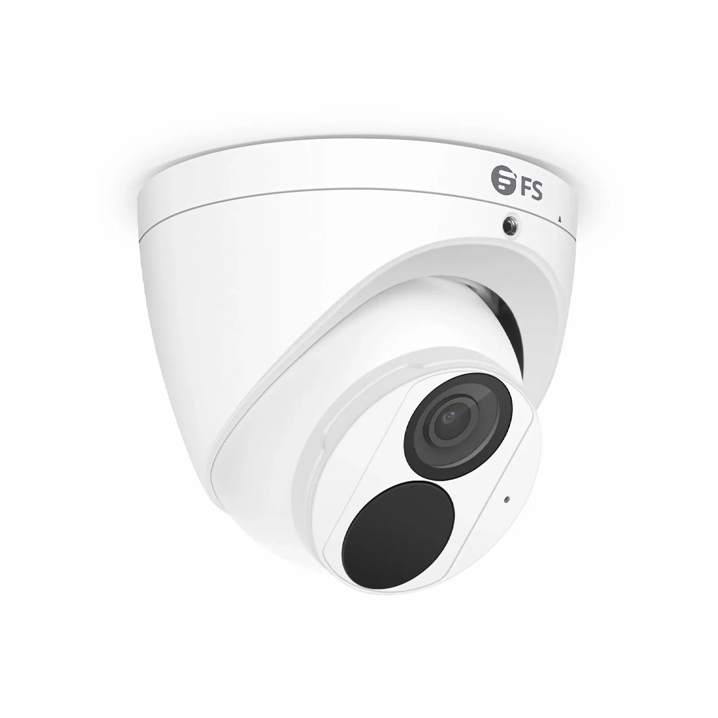 IPC301-5M-T, Super HD 5MP IR Turret Network Camera with Built-in Mic, 98ft Night Vision, Smart Behavior Detection, IP67 Weatherproof PoE Network Camera with Fixed 2.8mm Lens