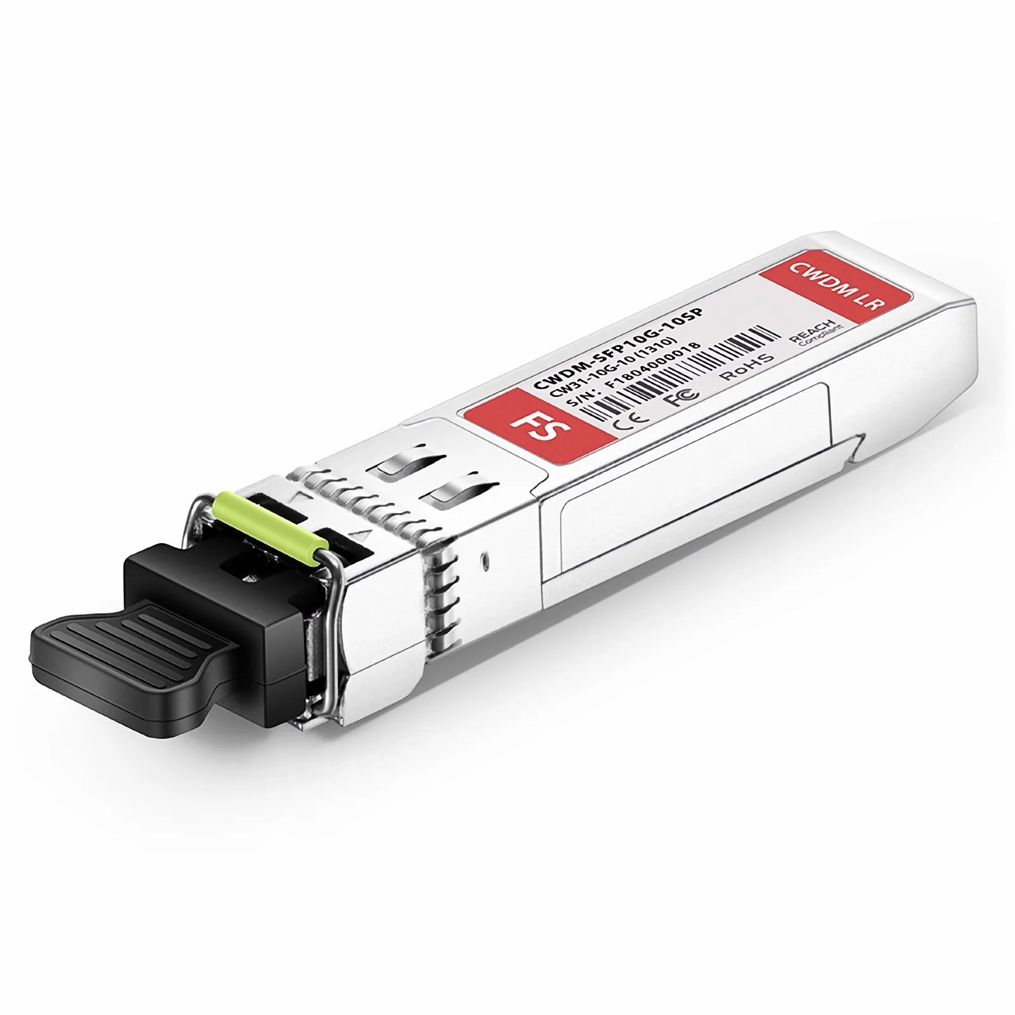 Cisco CWDM-SFP10G-1310-10 Compatible SFP+ 10G CWDM 1310nm 10km DOM Duplex LC/UPC SMF Optical Transceiver Module for Transmission