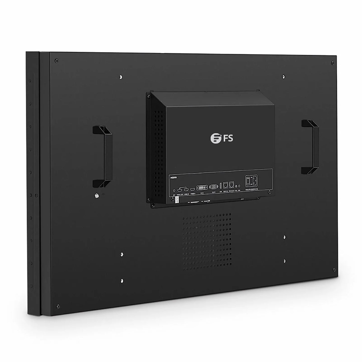 46-inch 3.5mm Splicing LCD Display Unit, 500cd/m² Wall-Mounted