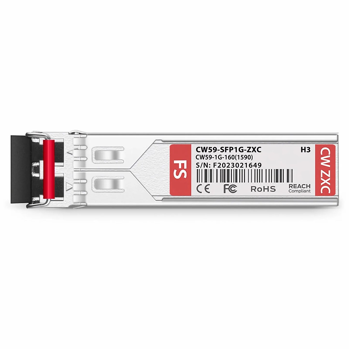 H3C Compatible SFP 1000BASE-CWDM 1590nm 160km DOM Duplex LC/UPC SMF Optical Transceiver Module for Transmission