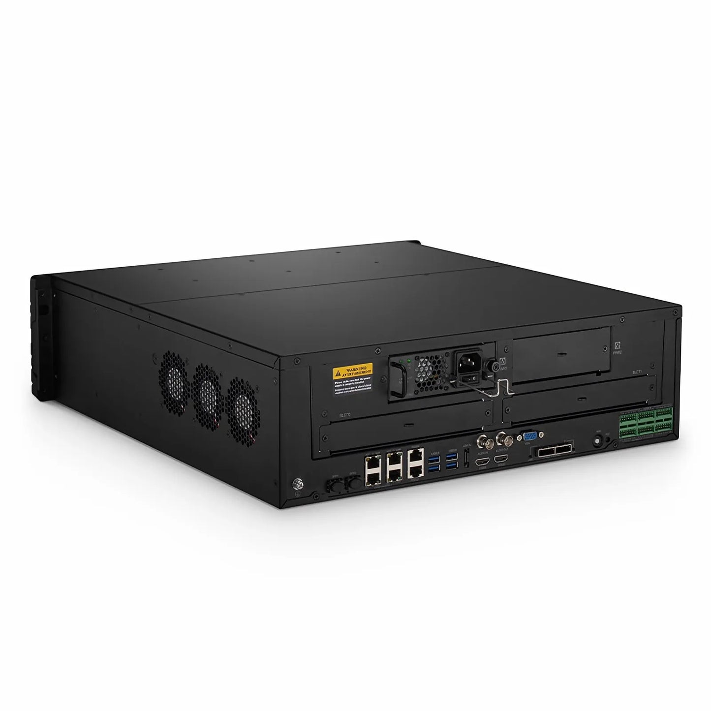 NVR716-128C, 128-Channel Network Video Recorder, Record 128CH 4K@30fps, Live View/Playback 4CH 4K@30fps, Supports up to 16x10TB Hard Drive (Not Included)