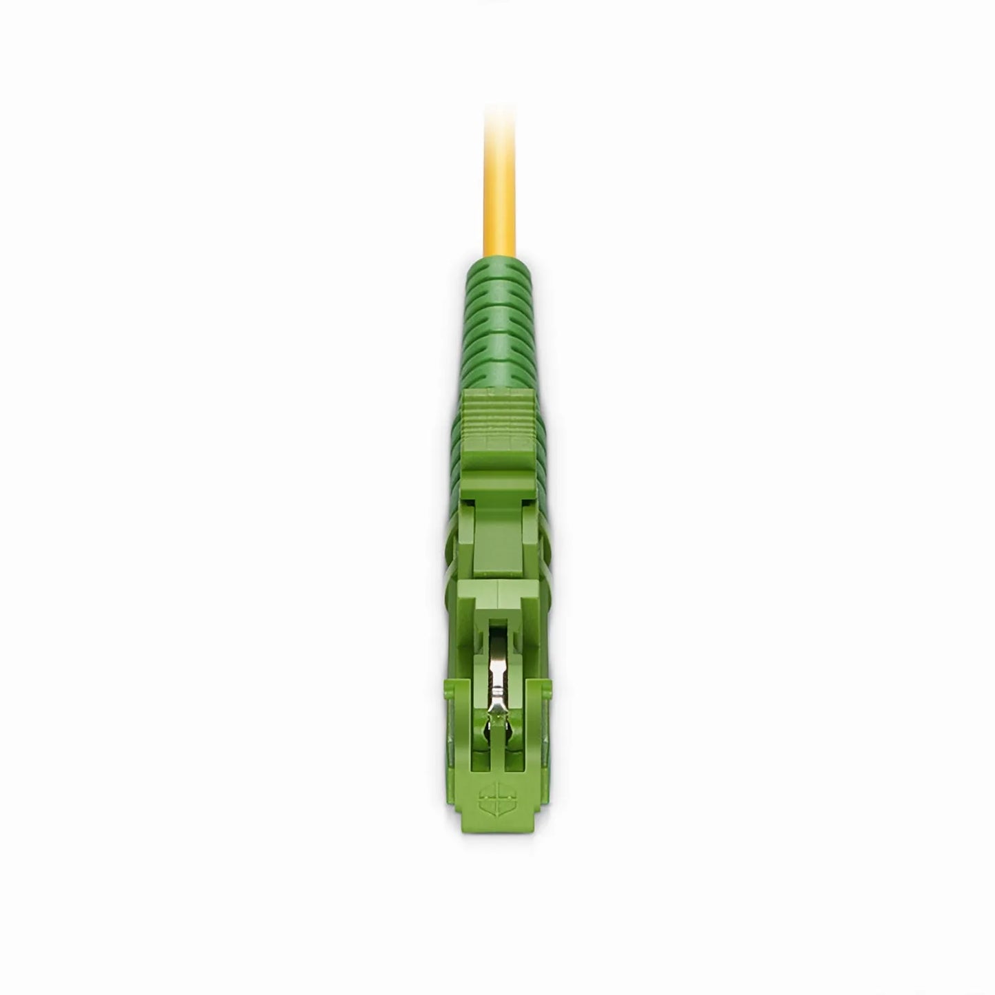 1m (3ft) Fiber Patch Cable, 1 Fiber, LSH APC Simplex to LSH APC Simplex, Single Mode (OS2), LSZH, 2.0mm, Tight-Buffered, Yellow