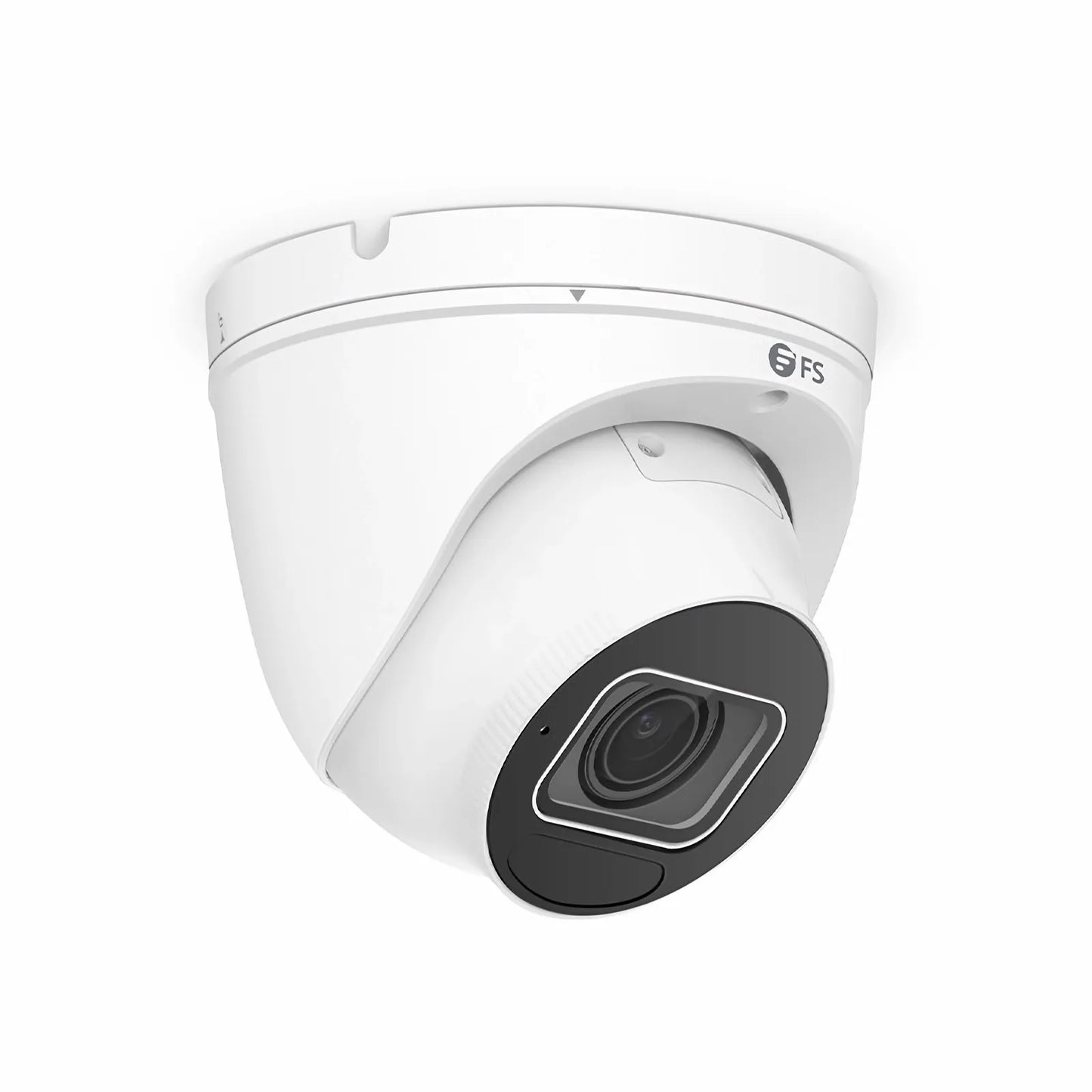 IPC304-8M-T, Ultra HD 8MP IR Turret Network Camera with Built-in Mic, 131ft Night Vision, Smart Behavior Detection, IP67 & IK10 PoE Network Camera with Varifocal 2.8-12mm Lens