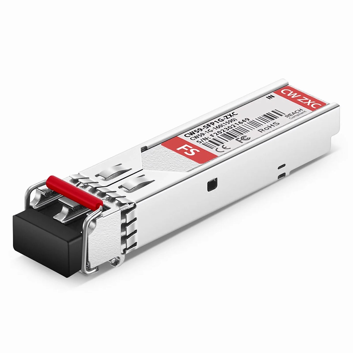 Intel Compatible SFP 1000BASE-CWDM 1590nm 160km DOM Duplex LC/UPC SMF Optical Transceiver Module for Transmission
