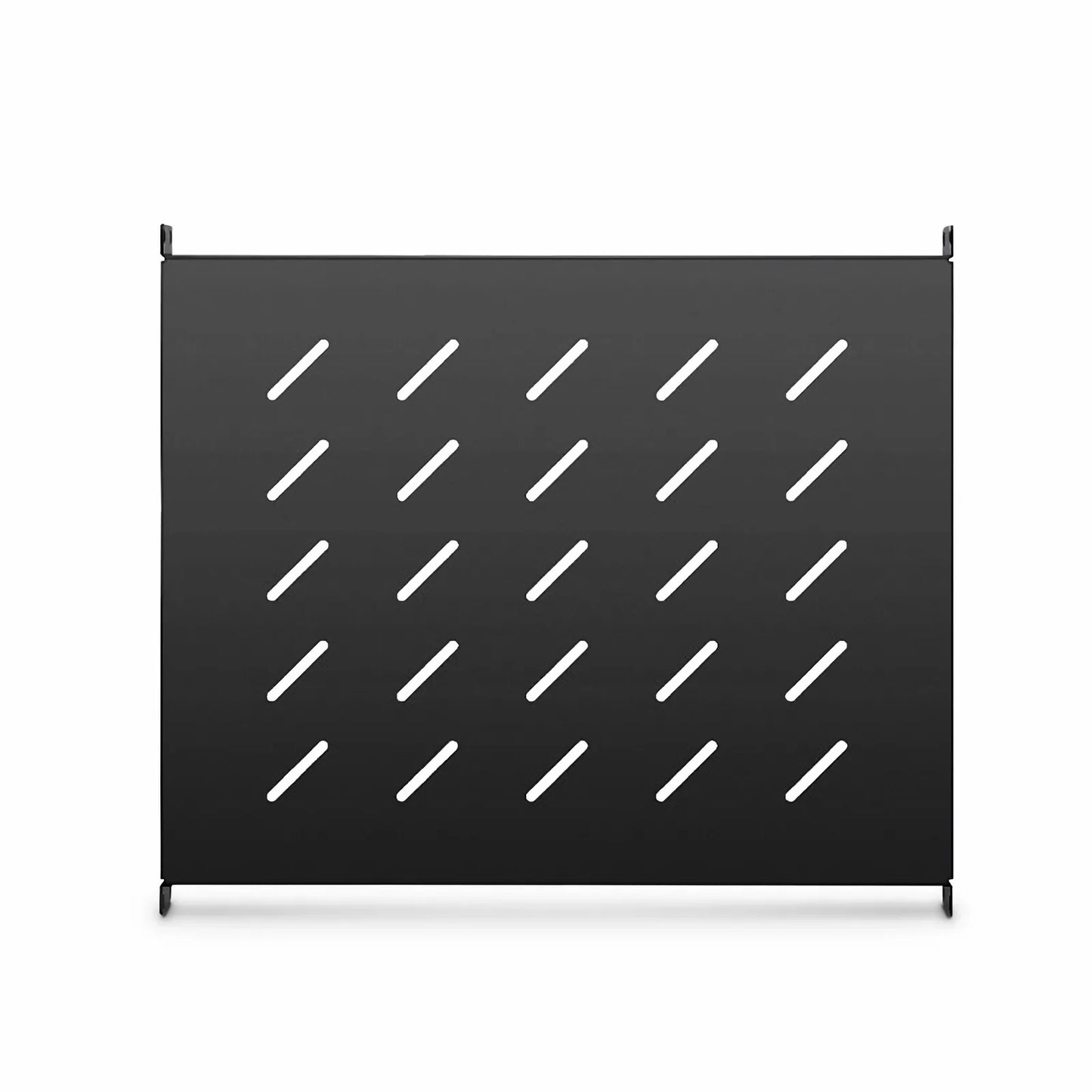 1U 19'' Vented Cantilever Fixed Shelf, SPCC, 21"(550mm) Deep, 132lbs (60kg) Capacity