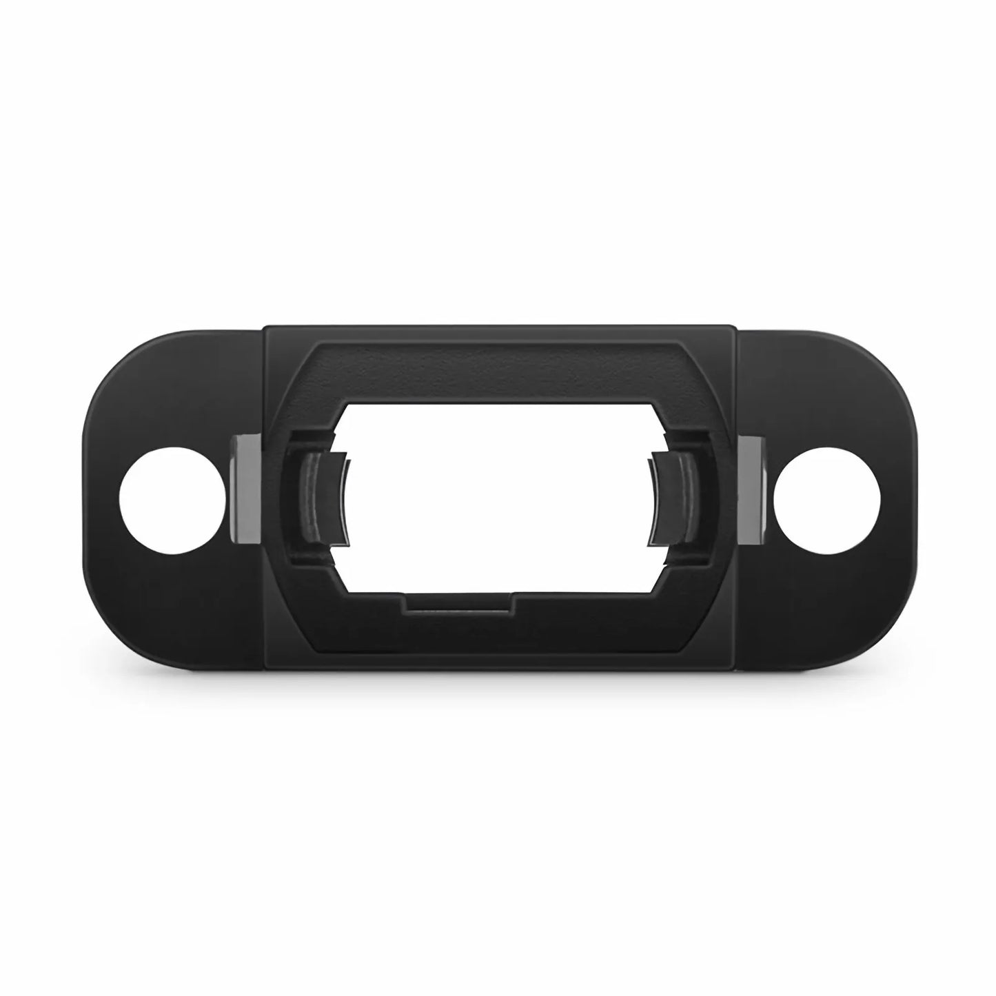 US Conec MTP®/MPO-16 Black Fiber Optic Adapter/Coupler with Flange, Key Up to Down