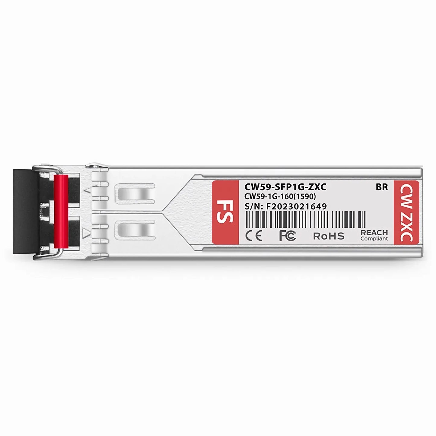 Brocade Compatible SFP 1000BASE-CWDM 1590nm 160km DOM Duplex LC/UPC SMF Optical Transceiver Module for Transmission
