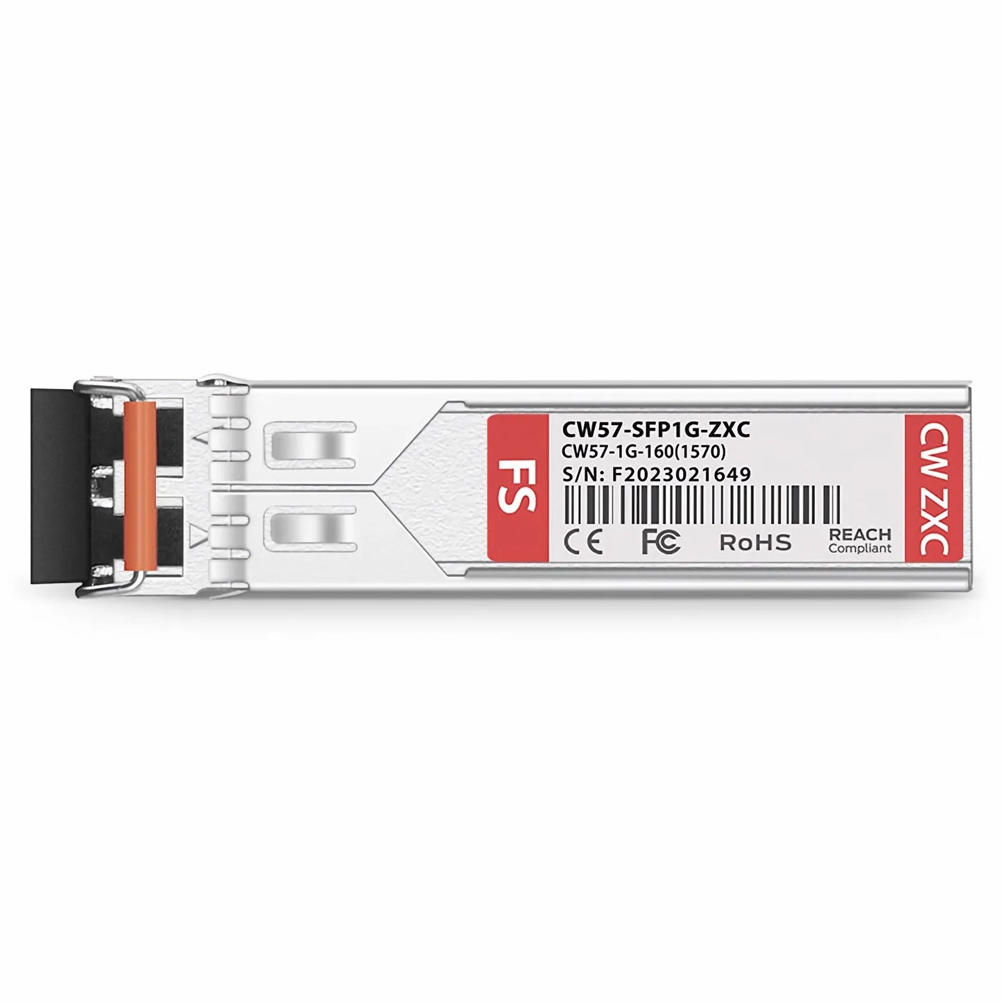 Cisco Compatible SFP 1000BASE-CWDM 1570nm 160km DOM Duplex LC/UPC SMF Optical Transceiver Module for Transmission