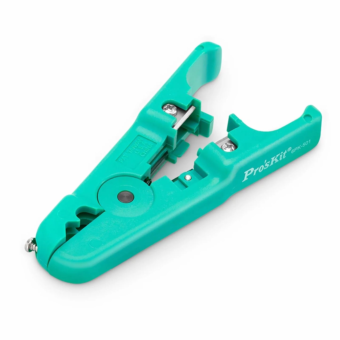 Pro'sKit® Portable Plastic Coated Wire Stripper Tool