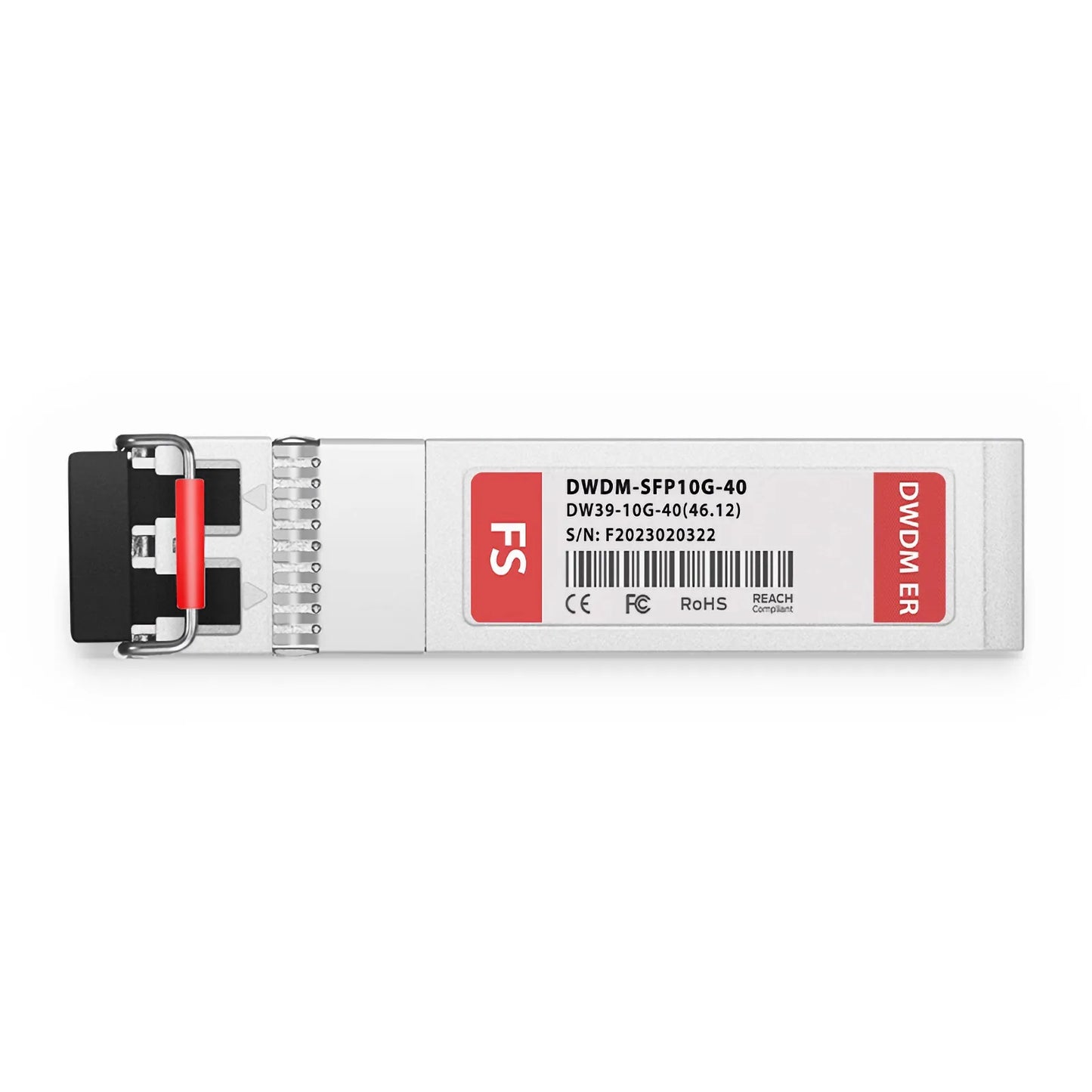 Cisco C39 DWDM-SFP10G-46.12 Compatible SFP+ 10G DWDM 1546.12nm 100GHz 40km DOM Duplex LC/UPC SMF Optical Transceiver Module for Transmission