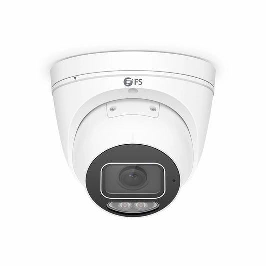IPC501-FC-4M-T, Super HD 4MP Turret Network Camera, Intelligent Color, 98ft Night Vision, IP67 & IK10 PoE Network Camera with Fixed 2.8mm Lens