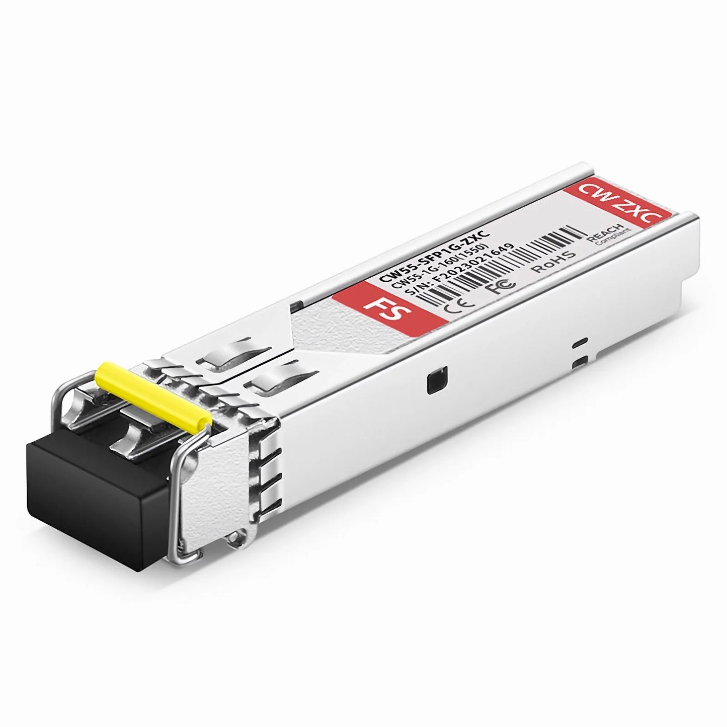 Cisco Compatible SFP 1000BASE-CWDM 1550nm 160km DOM Duplex LC/UPC SMF Optical Transceiver Module for Transmission
