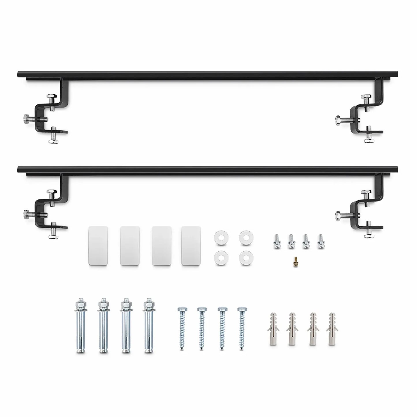 46 Inch Splicing Panel Wall-Mounted Front Maintenance Flat Sheet Metal Support Unit, Without Sides