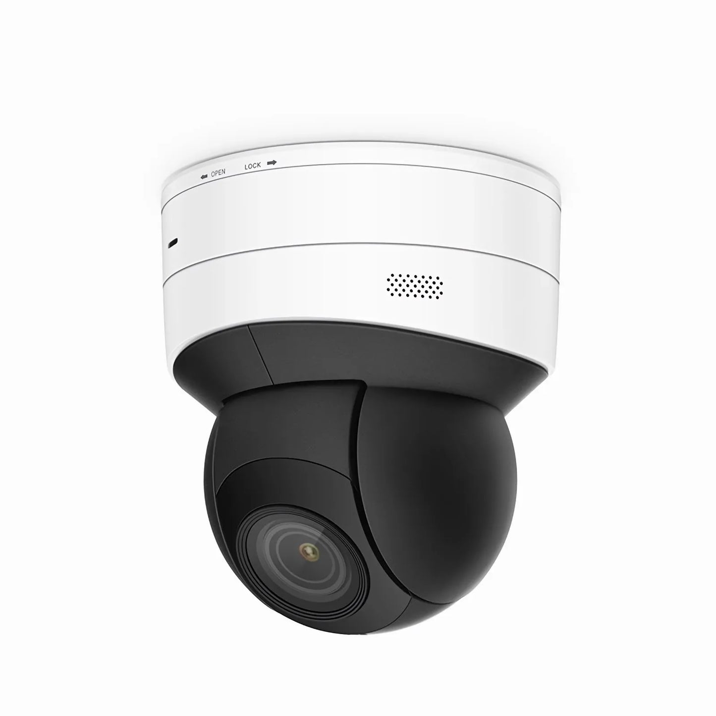 IPC205-5M-P, Super HD 5MP PTZ Dome Network Camera, Pan Tilt 5X Optical Zoom, Wi-Fi Connection, PoE Network Camera with Varifocal 2.7-13.5mm Lens