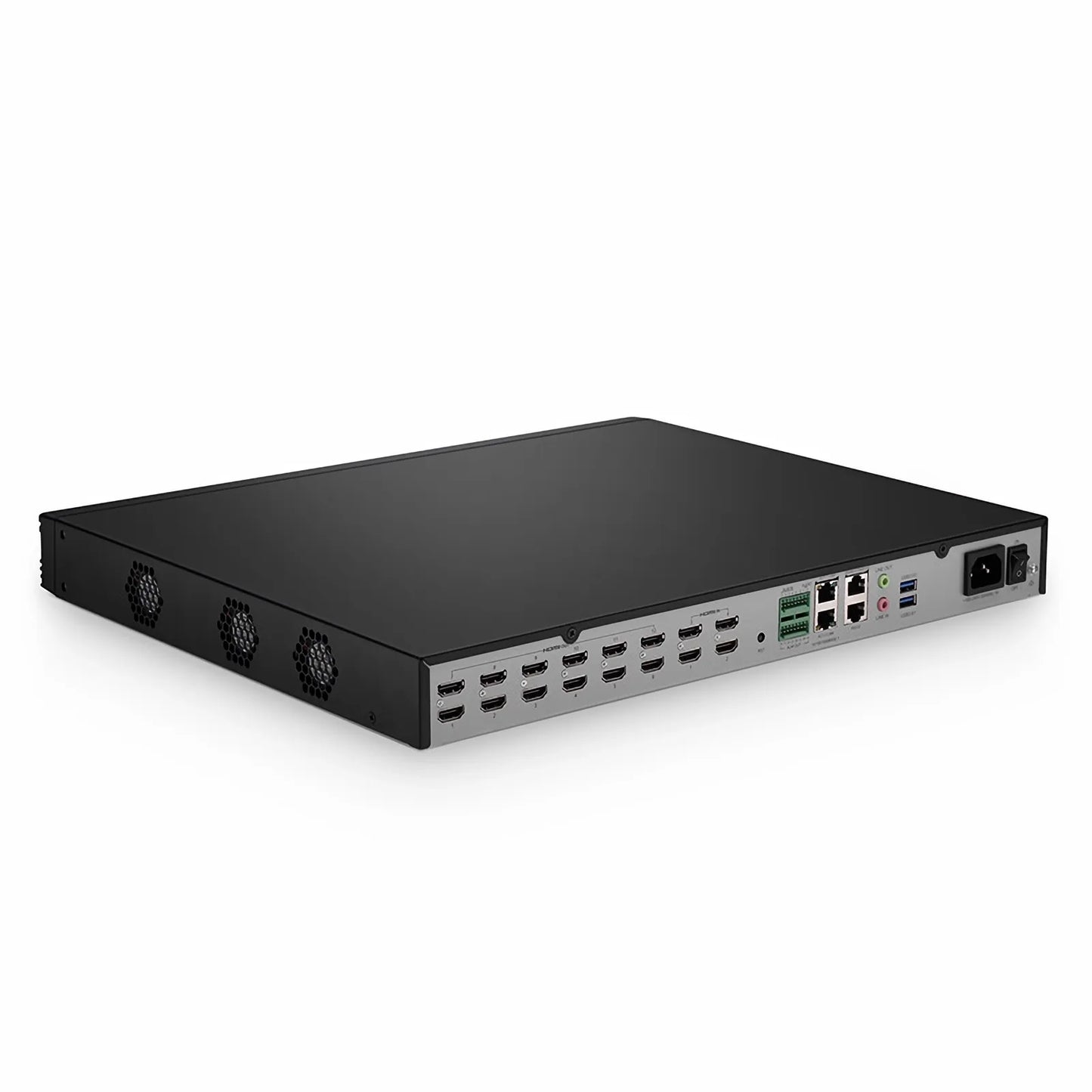 NVD3512-12M, 12-Channel 12MP Network Video Decoder, H.265, 12x HDMI Output & 4x HDMI Input