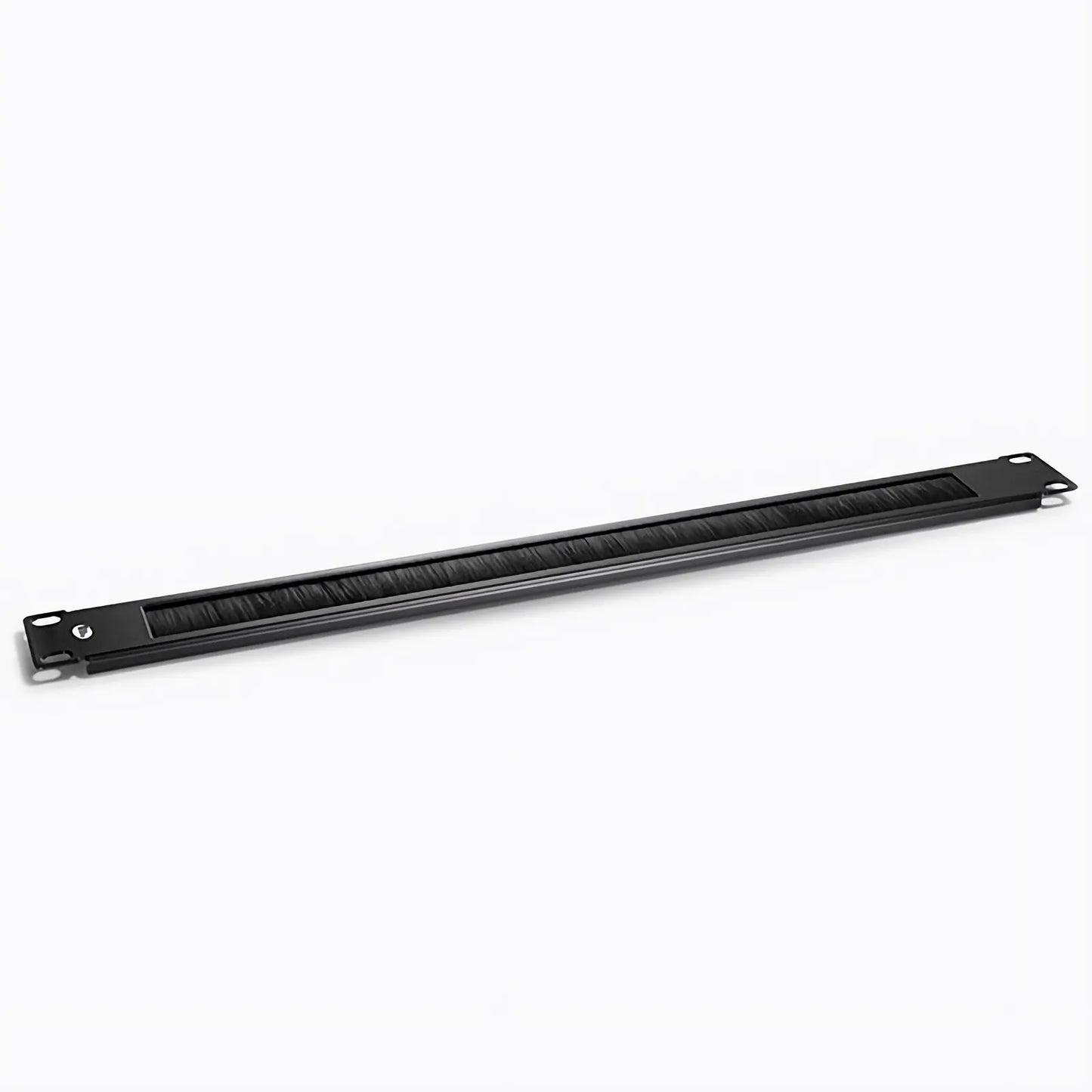 Blanking Pass Through Panel, Brush Strip, 1RU 19 in. Wide