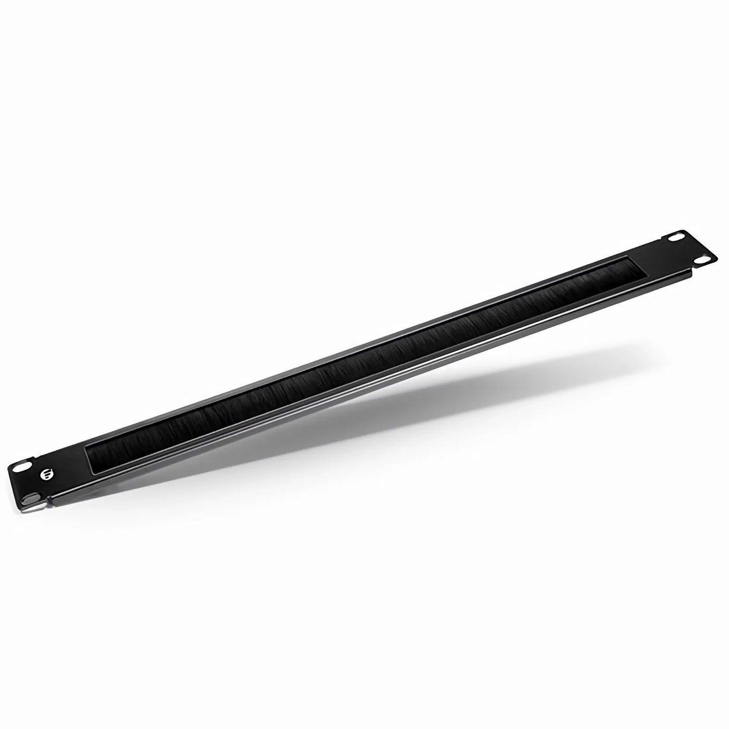 Blanking Pass Through Panel, Brush Strip, 1RU 19 in. Wide