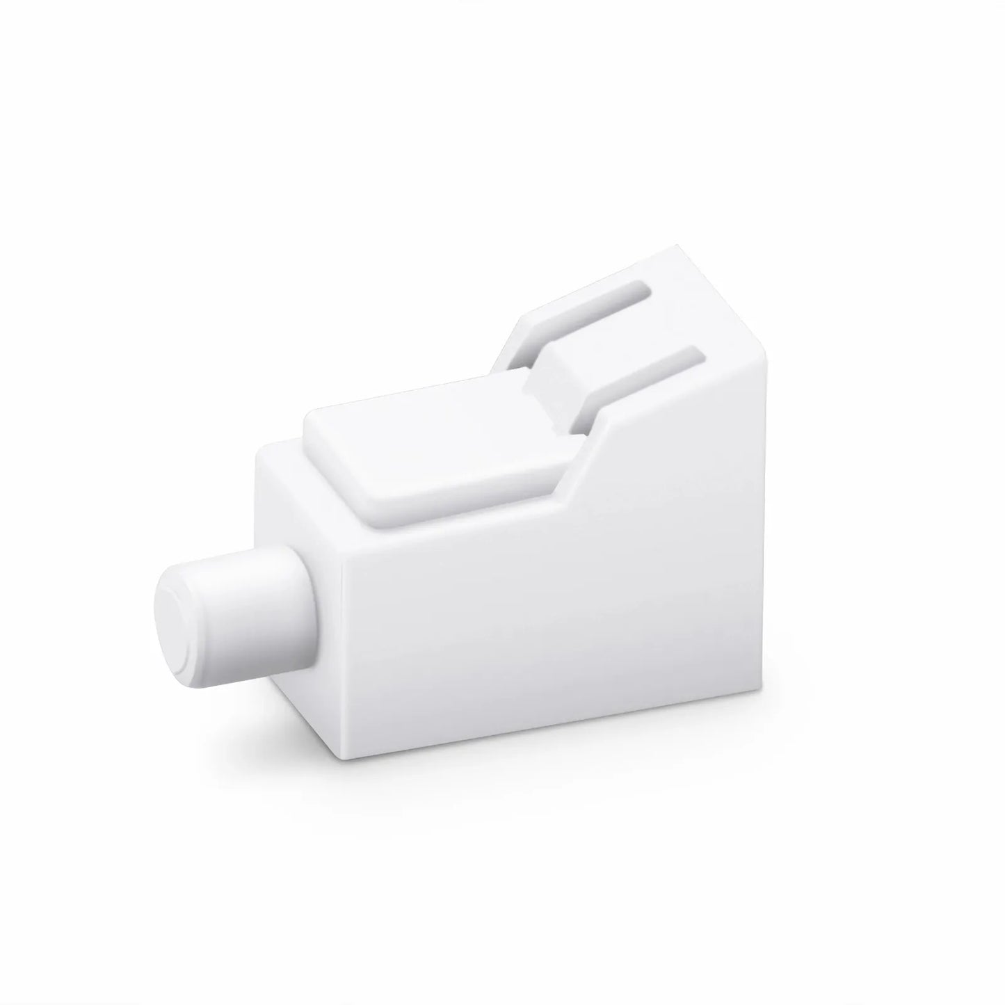 Universal Dust Cap for 1.25mm Ferrules Fits LC, White Color (100pcs/pack)