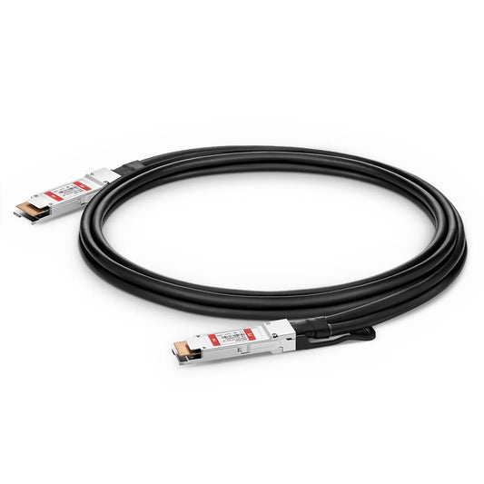 1m (3ft) Cisco Compatible 400G QSFP-DD 8 x 50G PAM4 Active Direct Attach Copper Twinax Cable