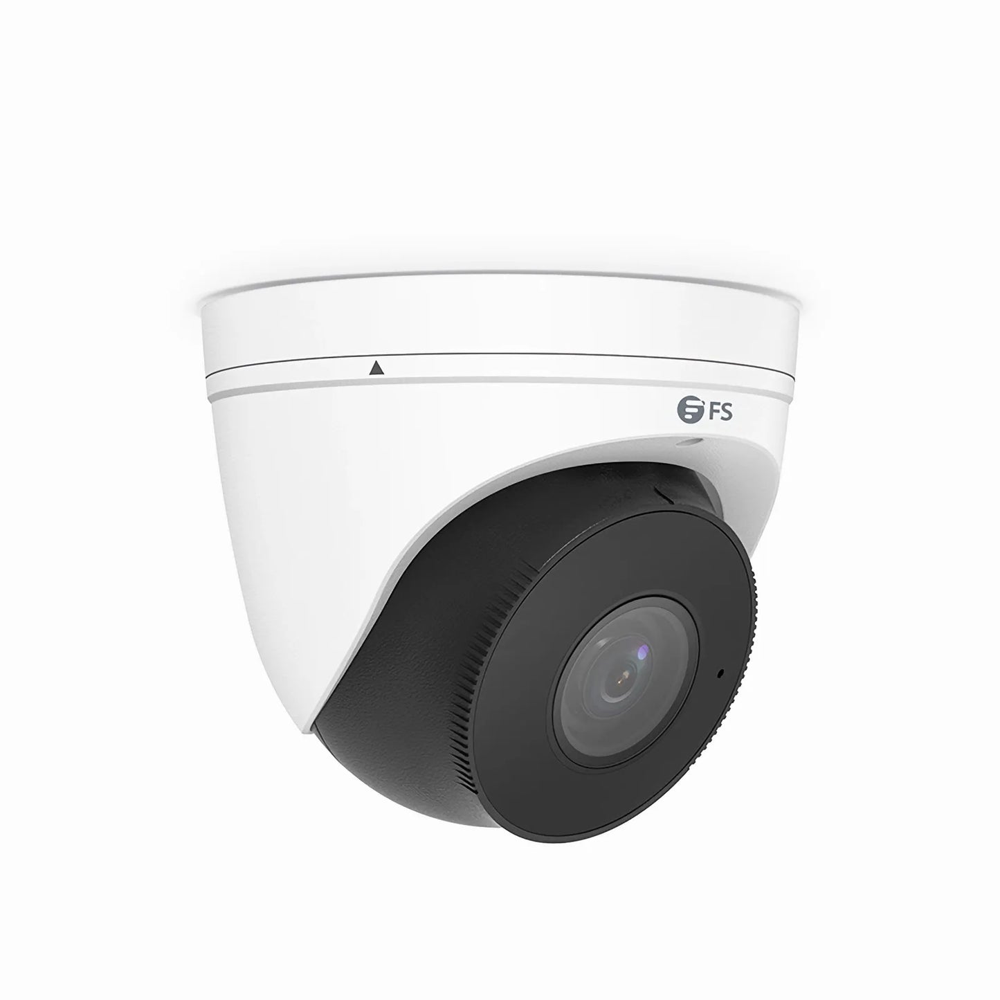 IPC104-5M-T, Super HD 5MP Turret Network Camera with Built-in Mic, 98ft Night Vision, IP67 Weatherproof, Smart Behavior Detection, PoE Network Camera with Varifocal 2.8-12mm Lens