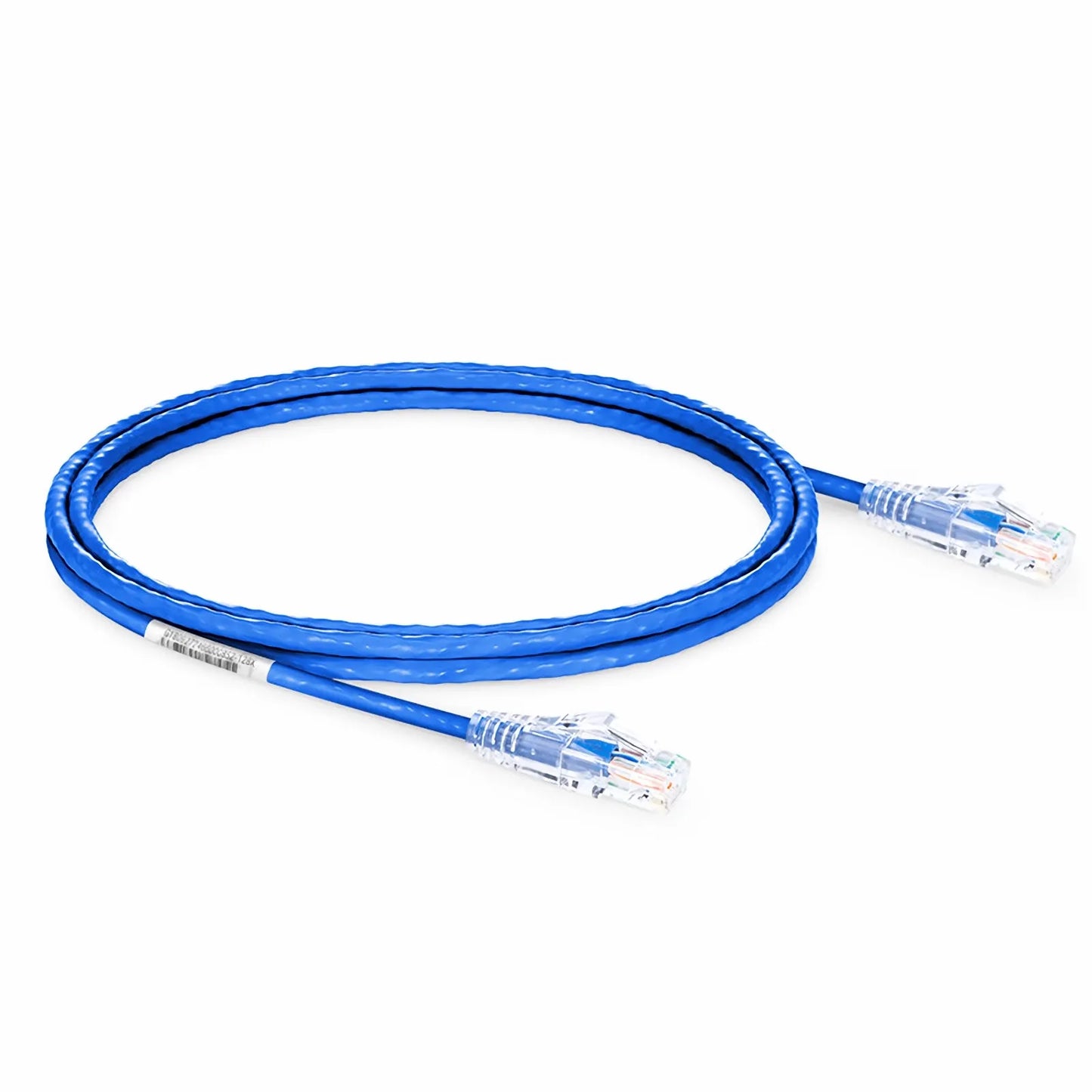 10ft (3m) Cat6 24AWG Snagless Unshielded (U/UTP) PVC CM Ethernet Network Patch Cable, Blue, (5pcs/pack)