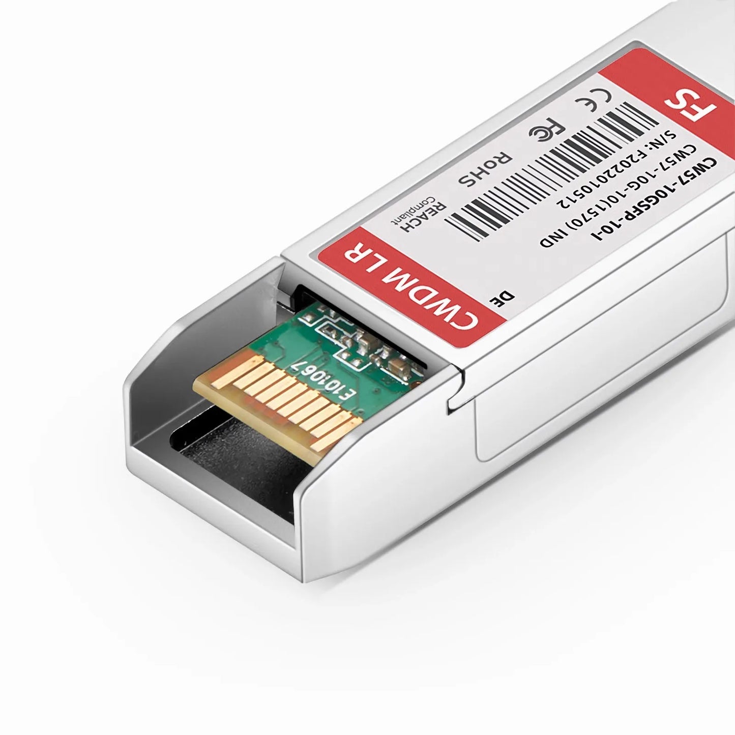 Dell Compatible SFP+ 10G CWDM 1570nm 10km DOM Duplex LC/UPC SMF Optical Transceiver Module for Transmission (Industrial)