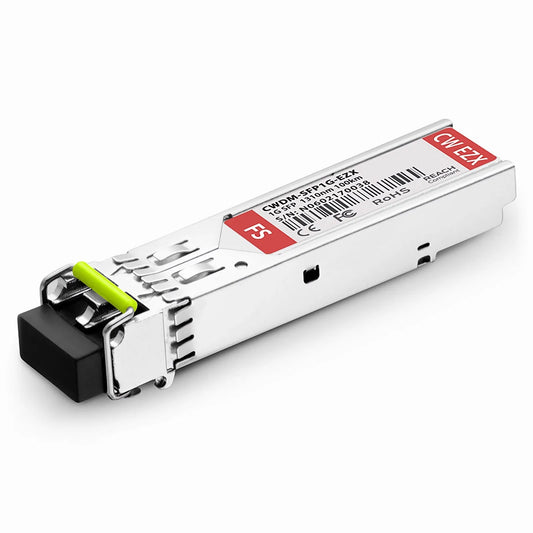Cisco CWDM-SFP-1310-100 Compatible SFP 1000BASE-CWDM 1310nm 100km DOM Duplex LC/UPC SMF Optical Transceiver Module for Transmission
