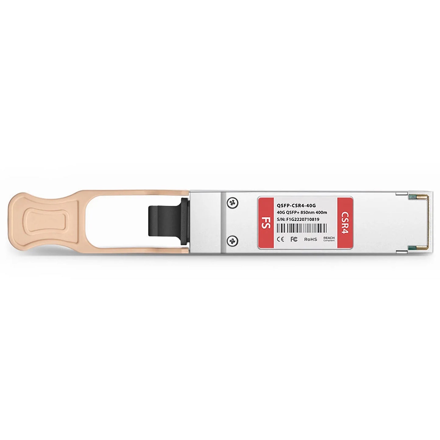 Cisco QSFP-40G-CSR4 Compatible 40GBASE-CSR4 QSFP+ 850nm 400m DOM MPO-12/UPC MMF Optical Transceiver Module, Breakout to 4 x 10G-SR