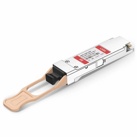 Cisco QSFP-40G-CSR4 Compatible 40GBASE-CSR4 QSFP+ 850nm 400m DOM MPO-12/UPC MMF Optical Transceiver Module, Breakout to 4 x 10G-SR