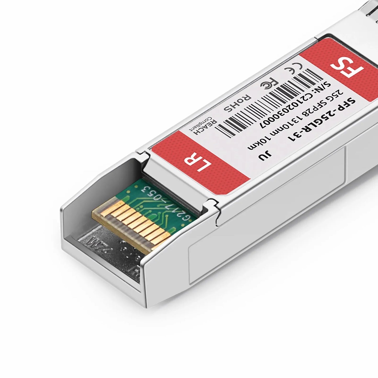 Juniper Networks JNP-SFP-25G-LR Compatible 25GBASE-LR SFP28 1310nm 10km Duplex LC/UPC SMF DOM Optical Transceiver Module