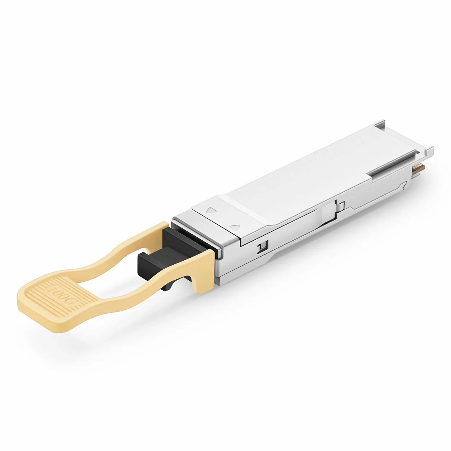 Dell Compatible 100GBASE-SR4 and 112GBASE-OTU4 QSFP28 Dual Rate 4 x 25G NRZ 850nm 100m DOM MPO-12/UPC MMF Optical Transceiver Module