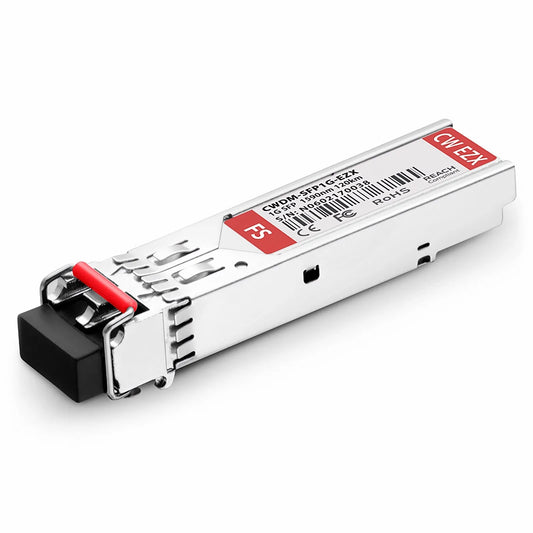 Cisco CWDM-SFP-1590-120 Compatible SFP 1000BASE-CWDM 1590nm 120km DOM Duplex LC/UPC SMF Optical Transceiver Module for Transmission