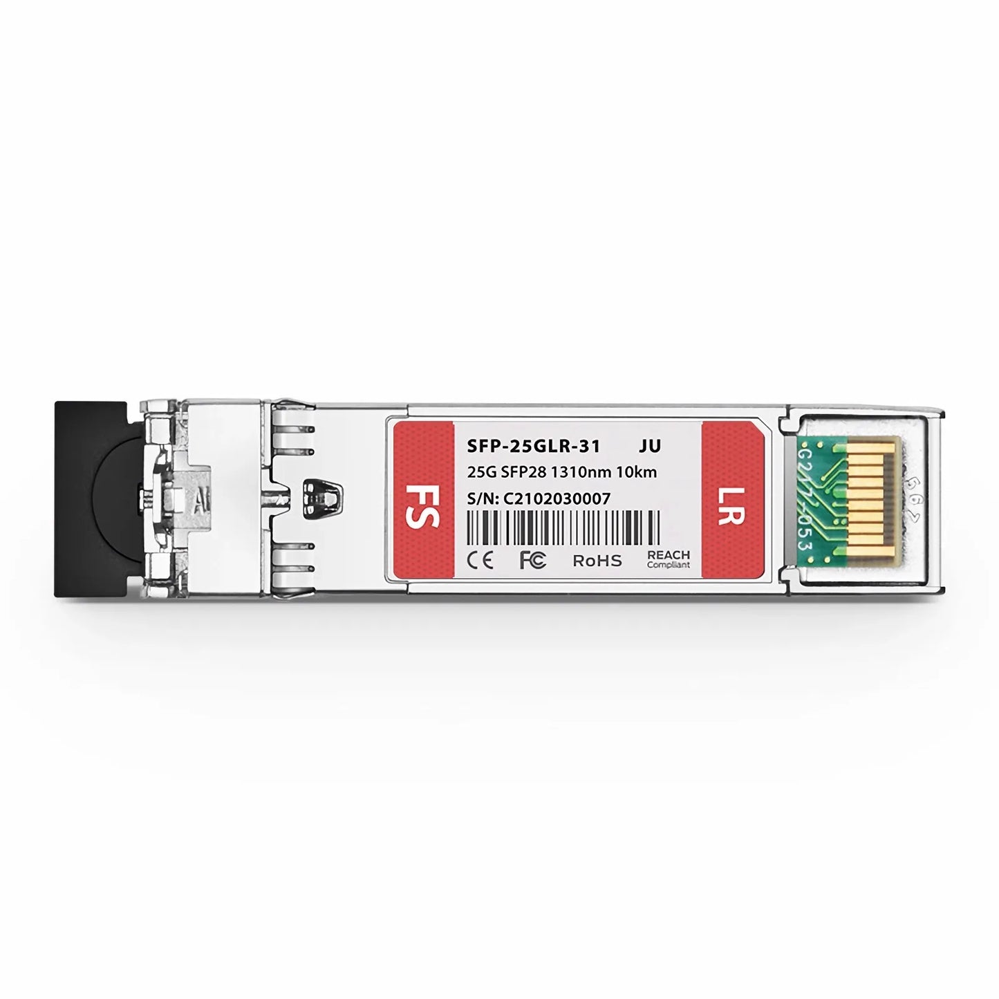 Juniper Networks JNP-SFP-25G-LR Compatible 25GBASE-LR SFP28 1310nm 10km Duplex LC/UPC SMF DOM Optical Transceiver Module