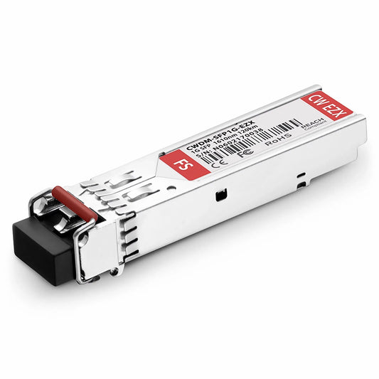 Cisco CWDM-SFP-1610-120 Compatible SFP 1000BASE-CWDM 1610nm 120km DOM Duplex LC/UPC SMF Optical Transceiver Module for Transmission