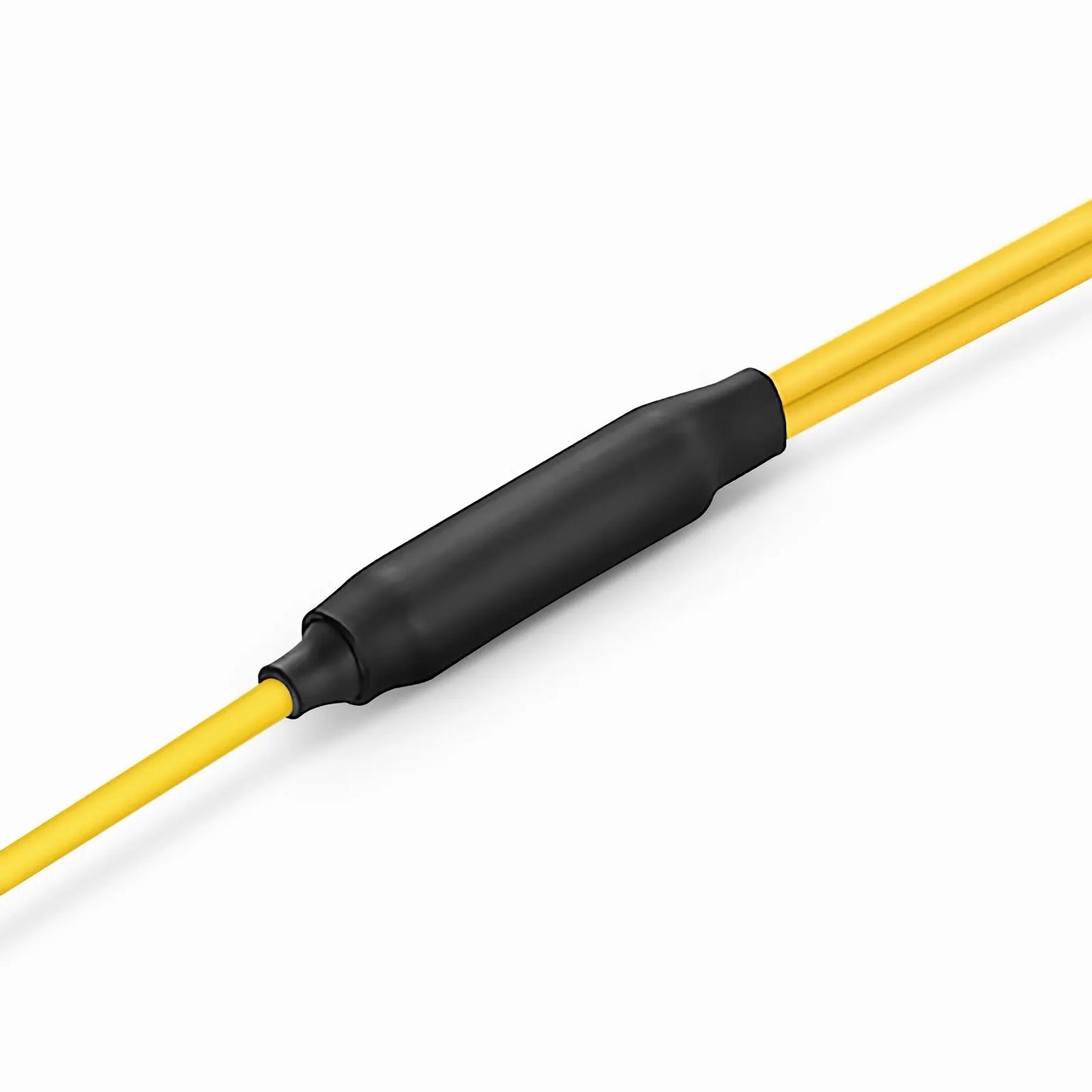 5m (16ft) MTP® Breakout Cable, MTP®-24 APC (Female) to 2 x MTP®-12 APC (Female), 24 Fibers, Single Mode (OS2), Plenum (OFNP), 0.35dB Max, Type A, Yellow