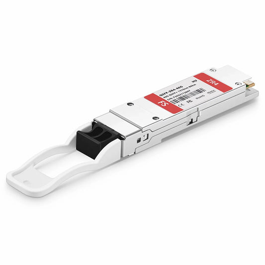 HW Compatible 40GBASE-ZR4 QSFP+ 1310nm 80km DOM Duplex LC/UPC SMF Optical Transceiver Module