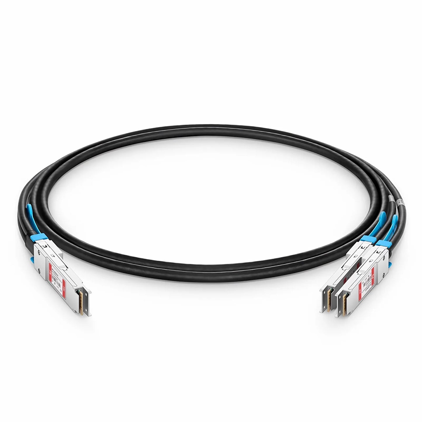 2m (7ft) Cisco Compatible 100G QSFP28 4 x 25G NRZ to 2 x 50G QSFP28 2 x 25G NRZ Active Direct Attach Copper Breakout Cable