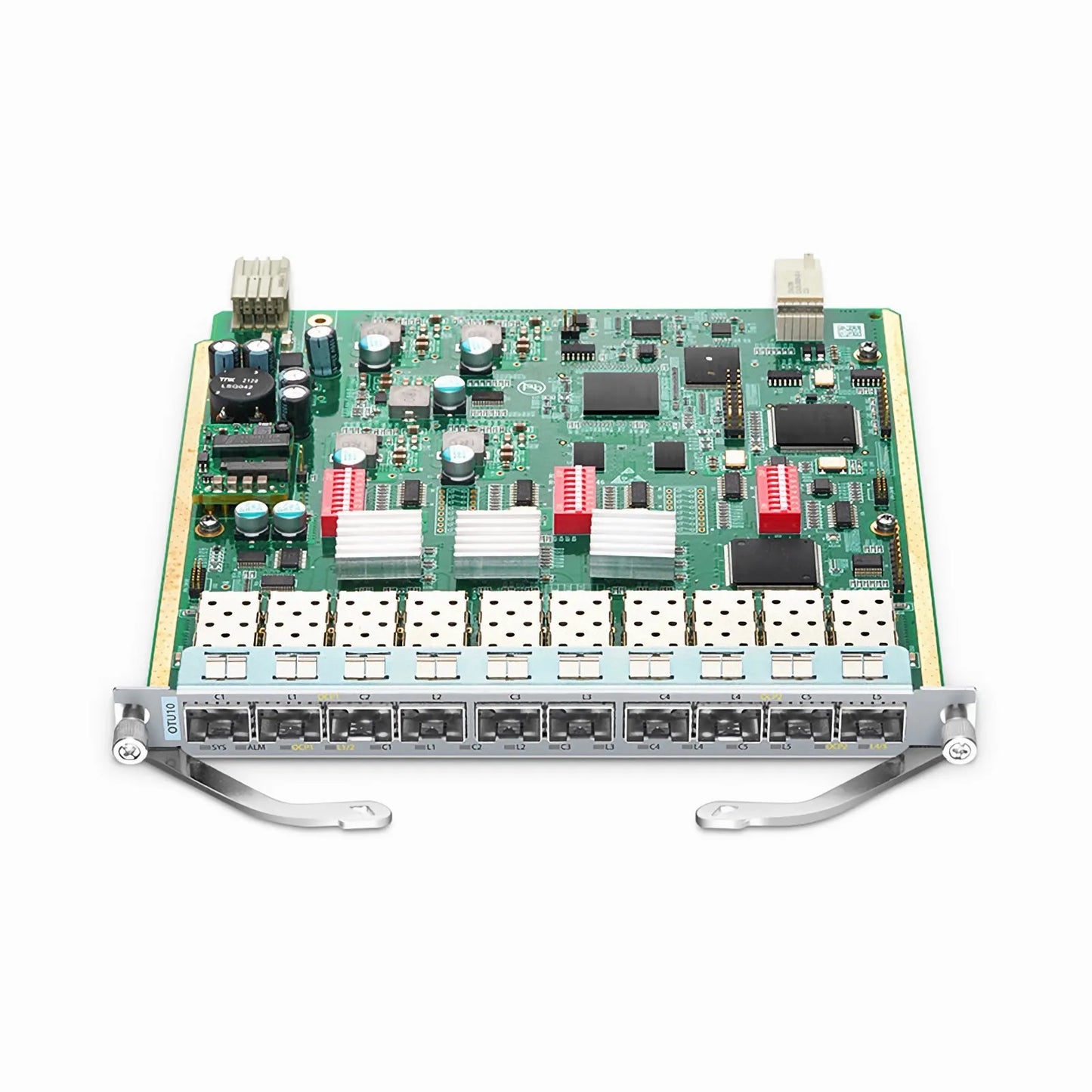 MS8100 OTU10, 5 Channels WDM Transponder (Converter), 10 SFP/SFP+ Slots, with Multi-service Multi-rate 2-way OCP Protection
