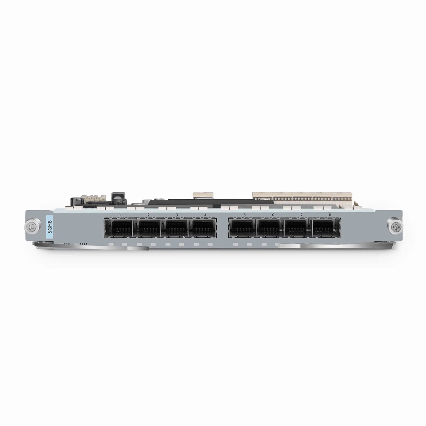 MS8100 SGH8, 8 x SFP, SDH Tributary Board or 8-way GE Dual-span Service Board, Combines with NXU/TN4/SH4 for Transponder/Muxponder Functionality