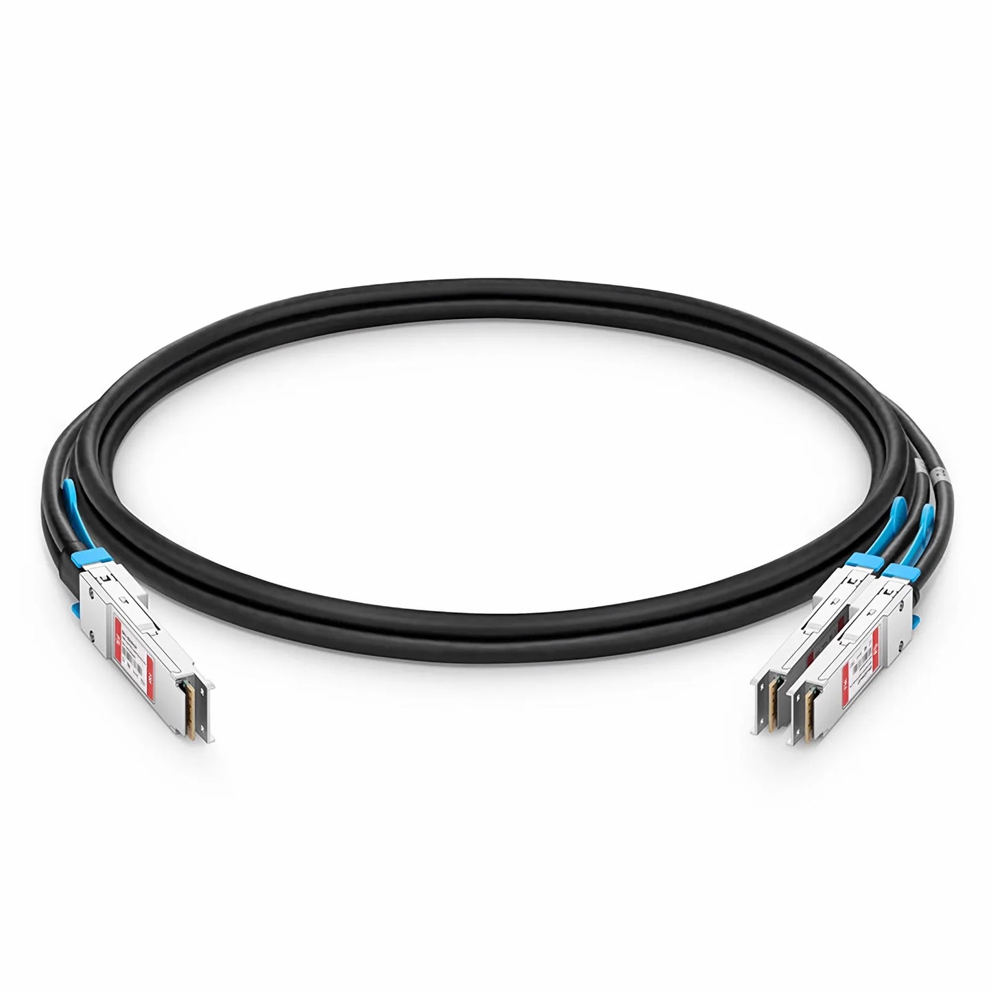 7m (23ft) Cisco Compatible 100G QSFP28 4 x 25G NRZ to 2 x 50G QSFP28 2 x 25G NRZ Active Direct Attach Copper Breakout Cable
